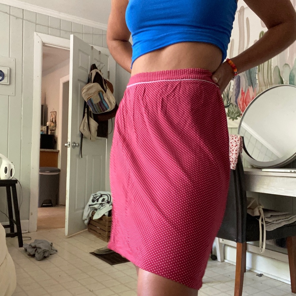 Polka dot skirt